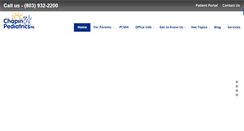 Desktop Screenshot of chapinpediatrics.com